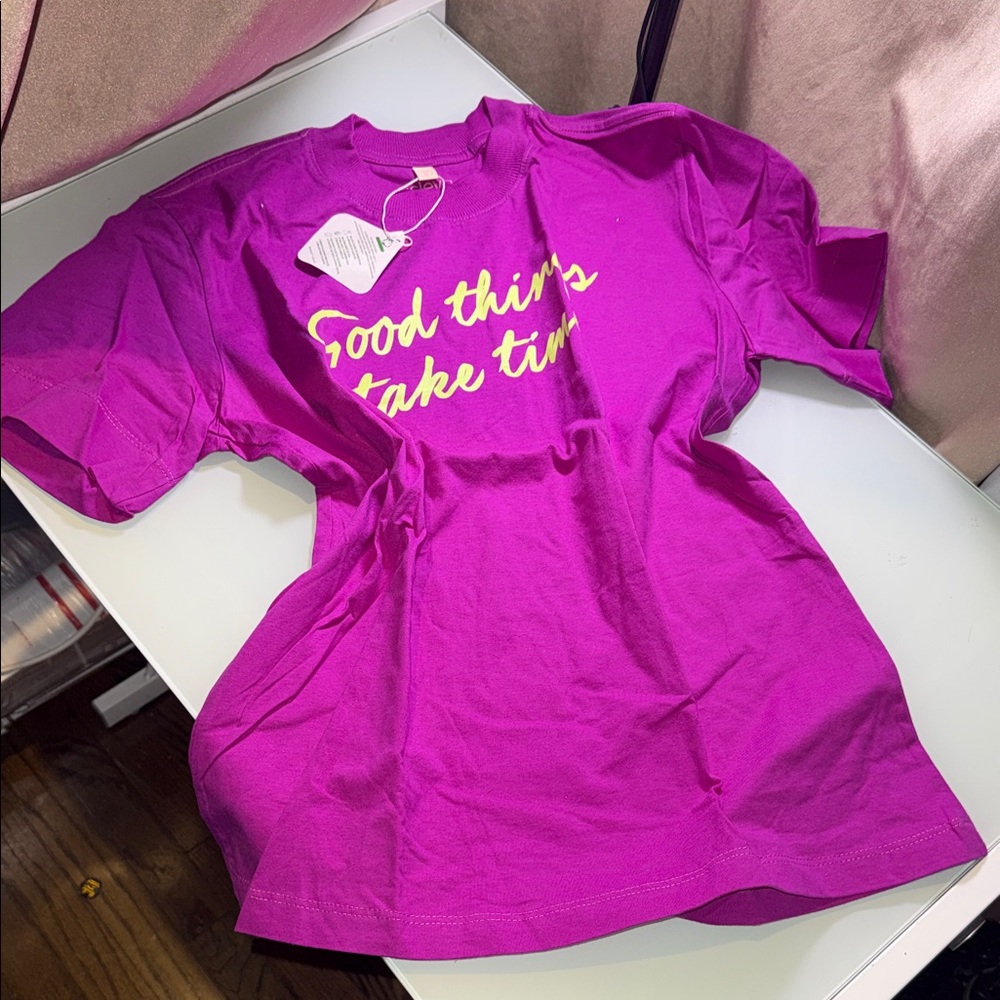 Purple Graphic T-Shirt